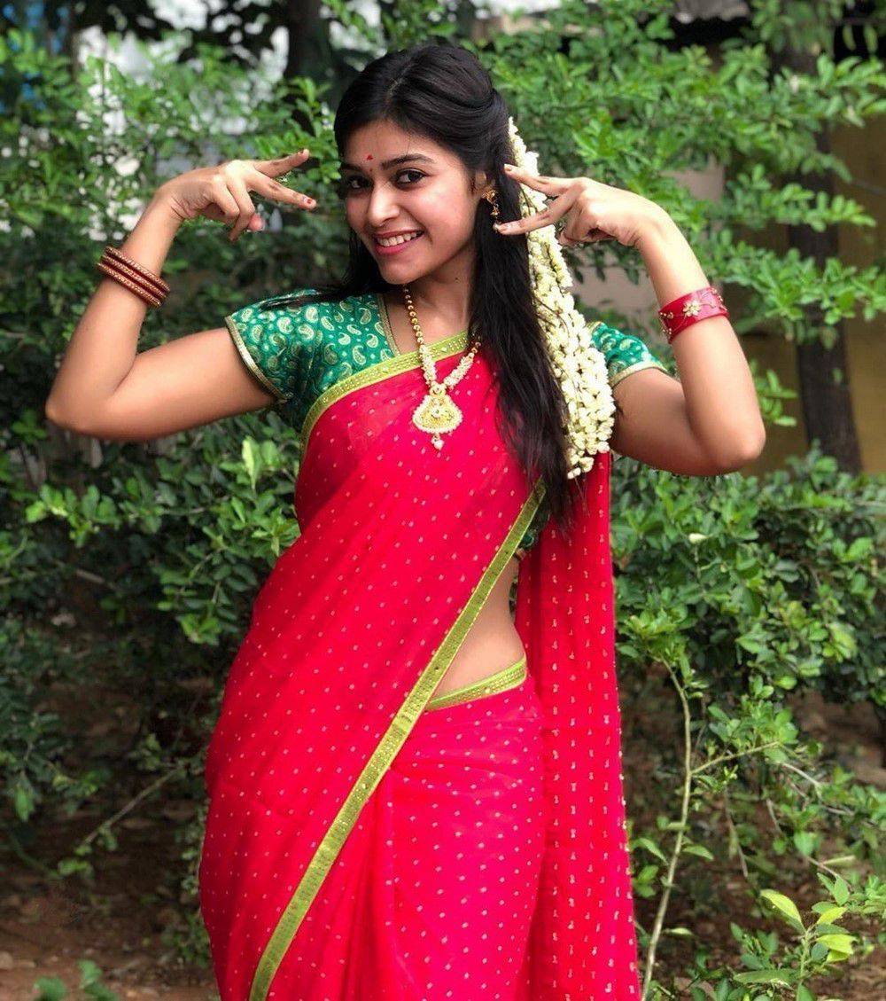 Dharsha Gupta Saree Images (3)