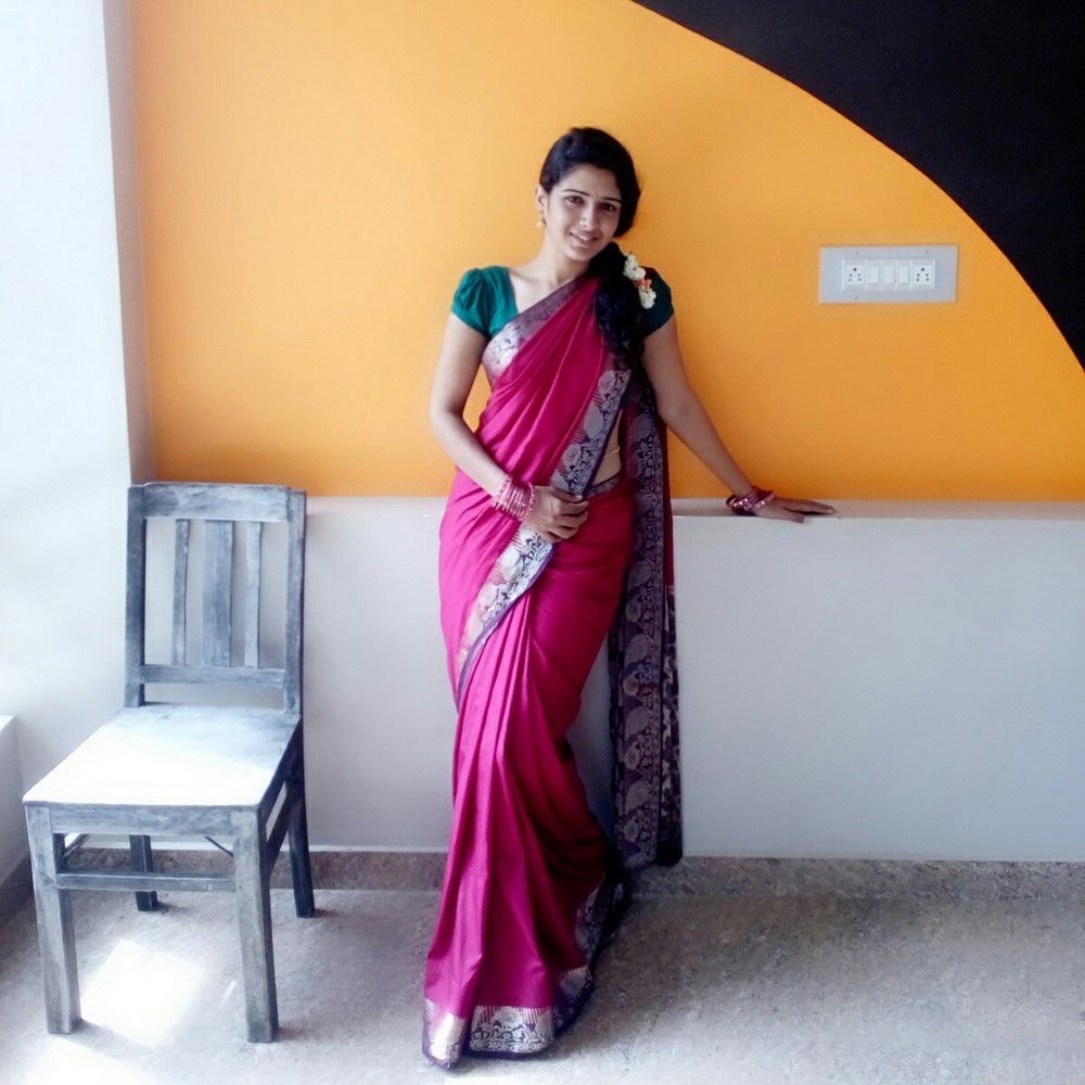 Supritha Sathyanarayan Saree Photos (2)