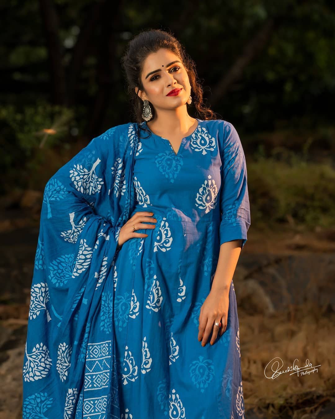 Supritha Sathyanarayan Serial Actress Images (1)