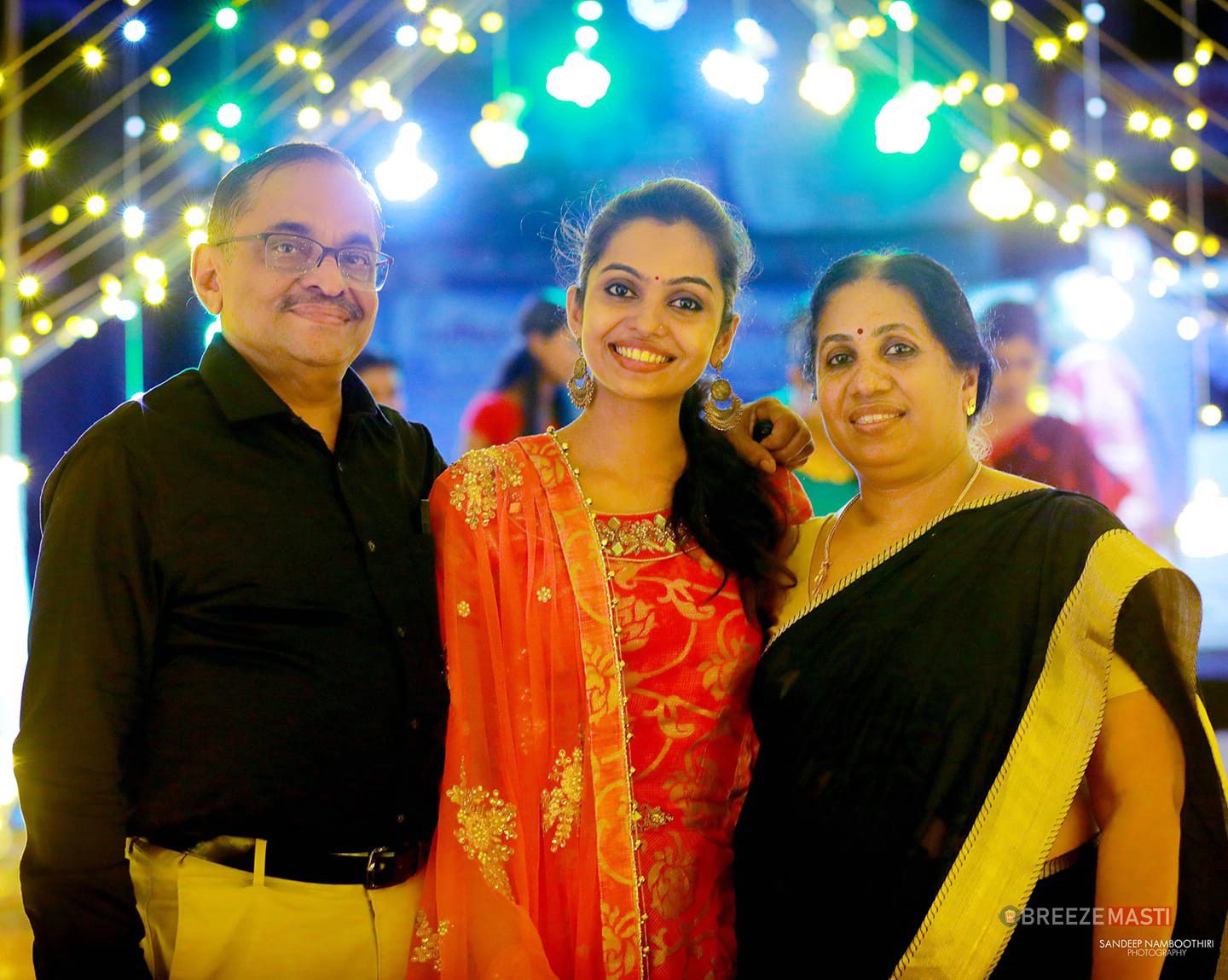 Tanvi Ram With Family Photos