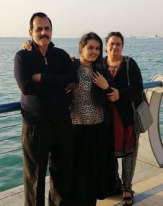 Vandana Krishnan Parents Photos