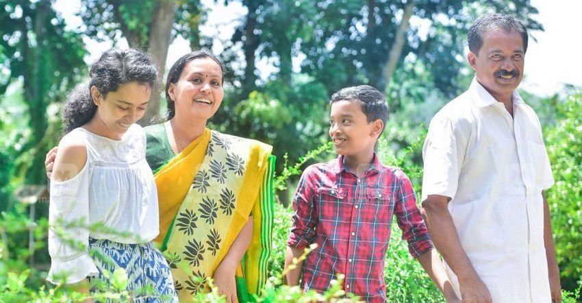 Veena George Family Photos